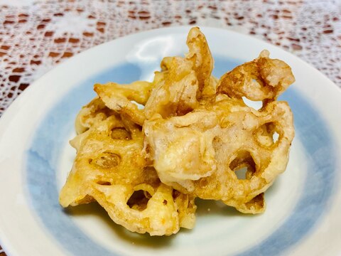 お弁当にも❗️れんこんのきんぴらをリメイク☆天ぷら